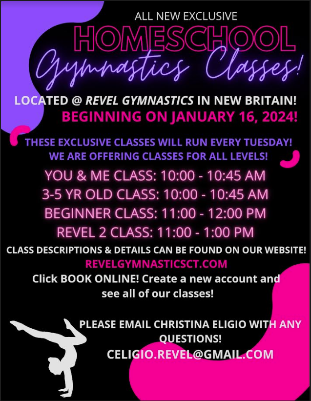revel gymnastics classes schedule